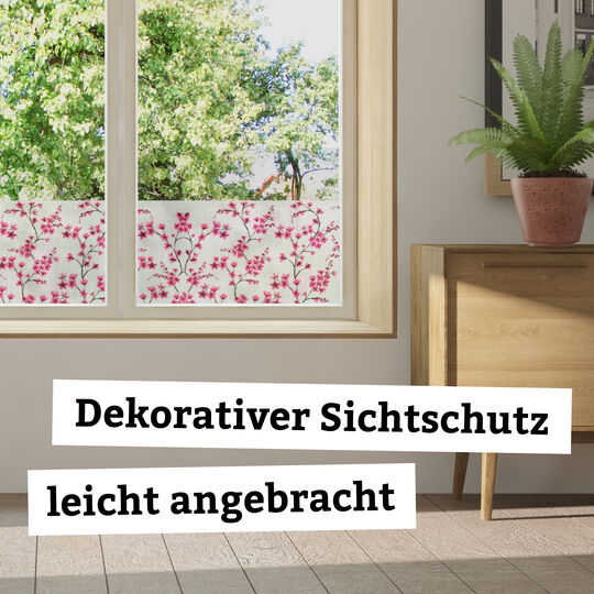 Fensterfolie static window border Cherry Blossom image number null